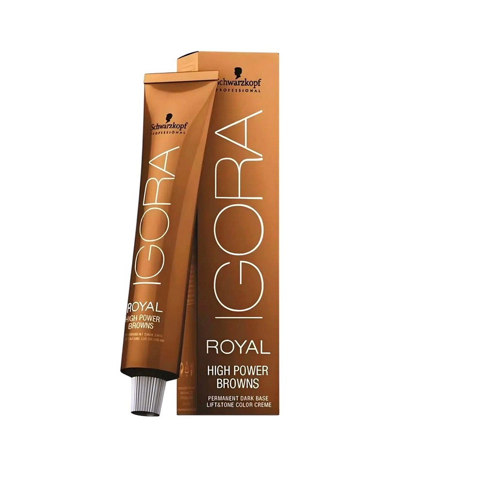 Schwarzkopf Igora‎ Royal High Power Browns Permanent Color Creme B-8 2.1oz New